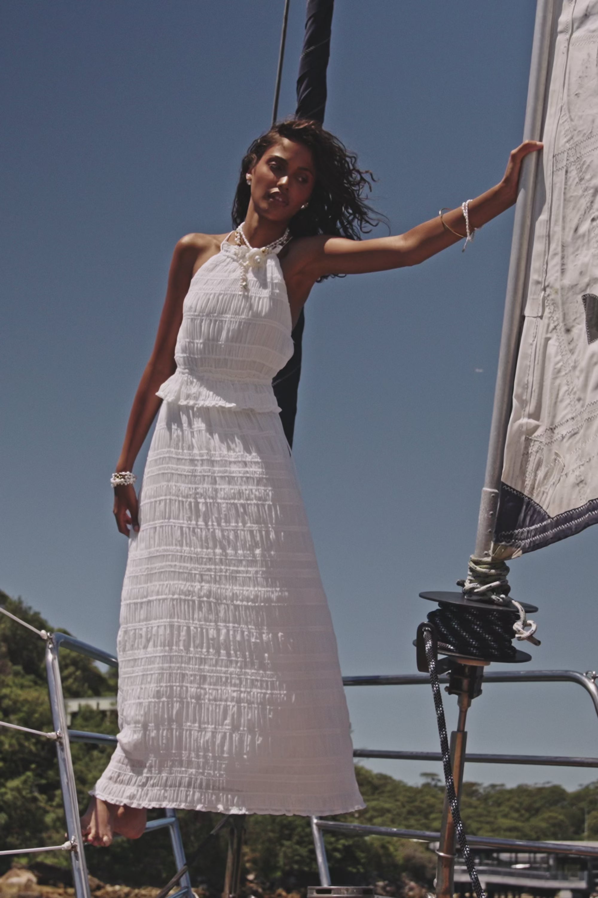 Cabo Dress - White