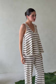 Video, Lana Pants - Brown Stripe