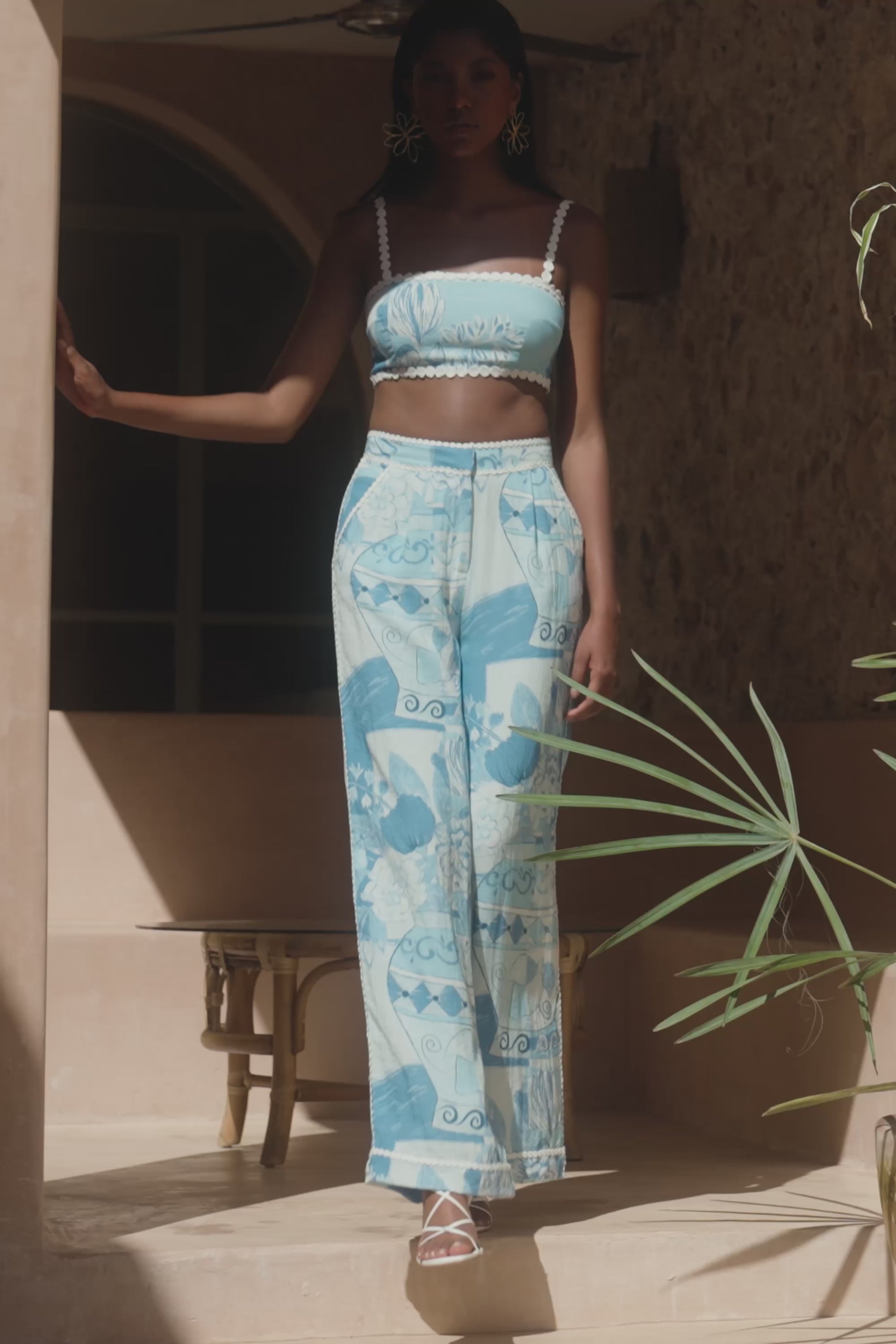 Kelia Pants - Blue