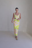 Video, Everett Dress - Checker Floral