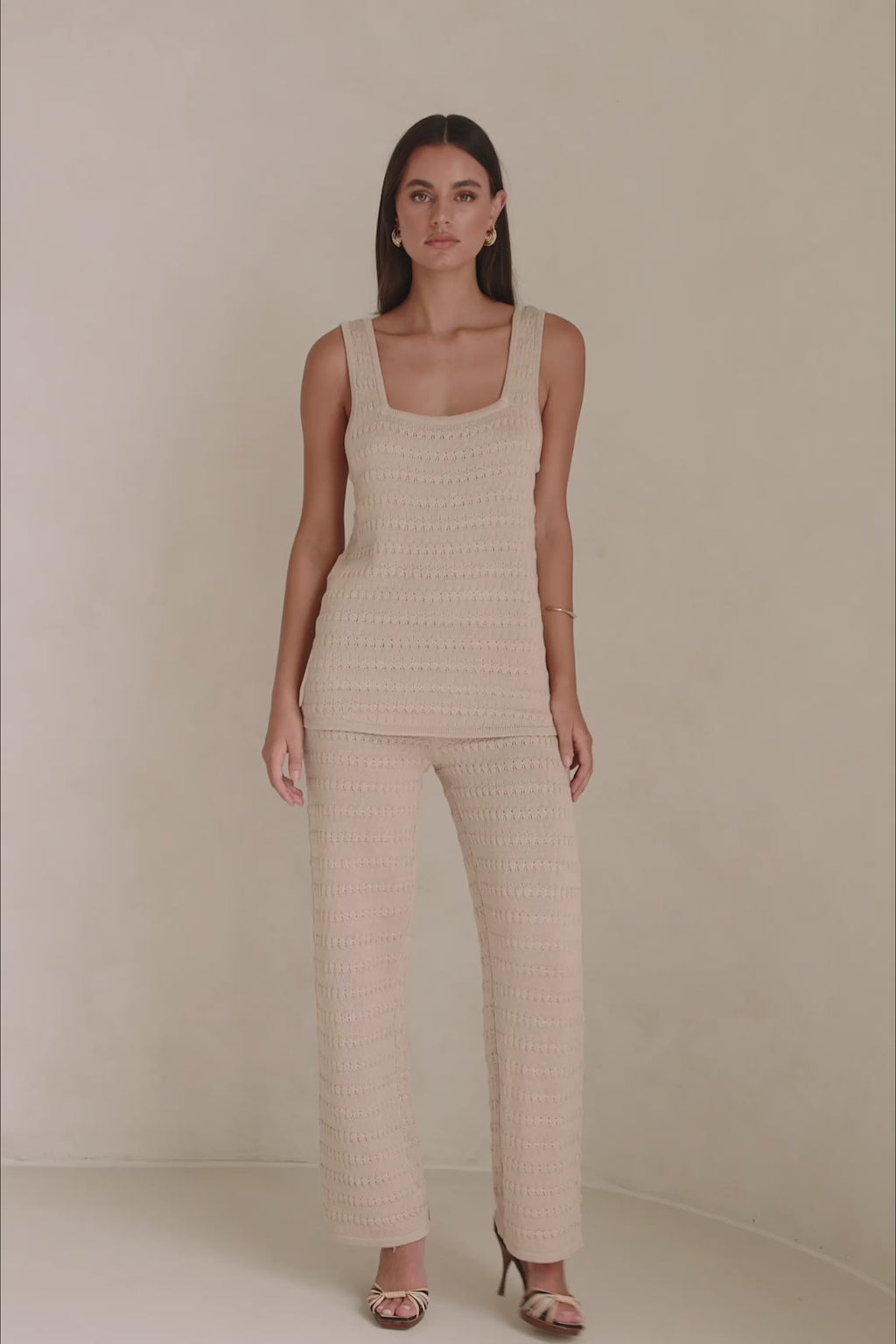 Ari Knit Top - Toffee