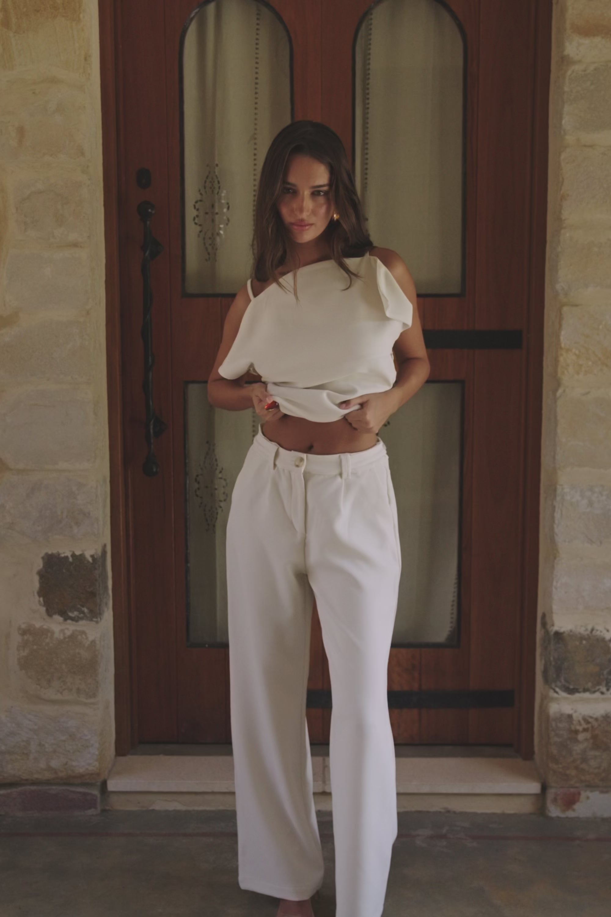 Naomi Pants - Ivory