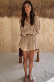 Video, Luma Playsuit - Tan