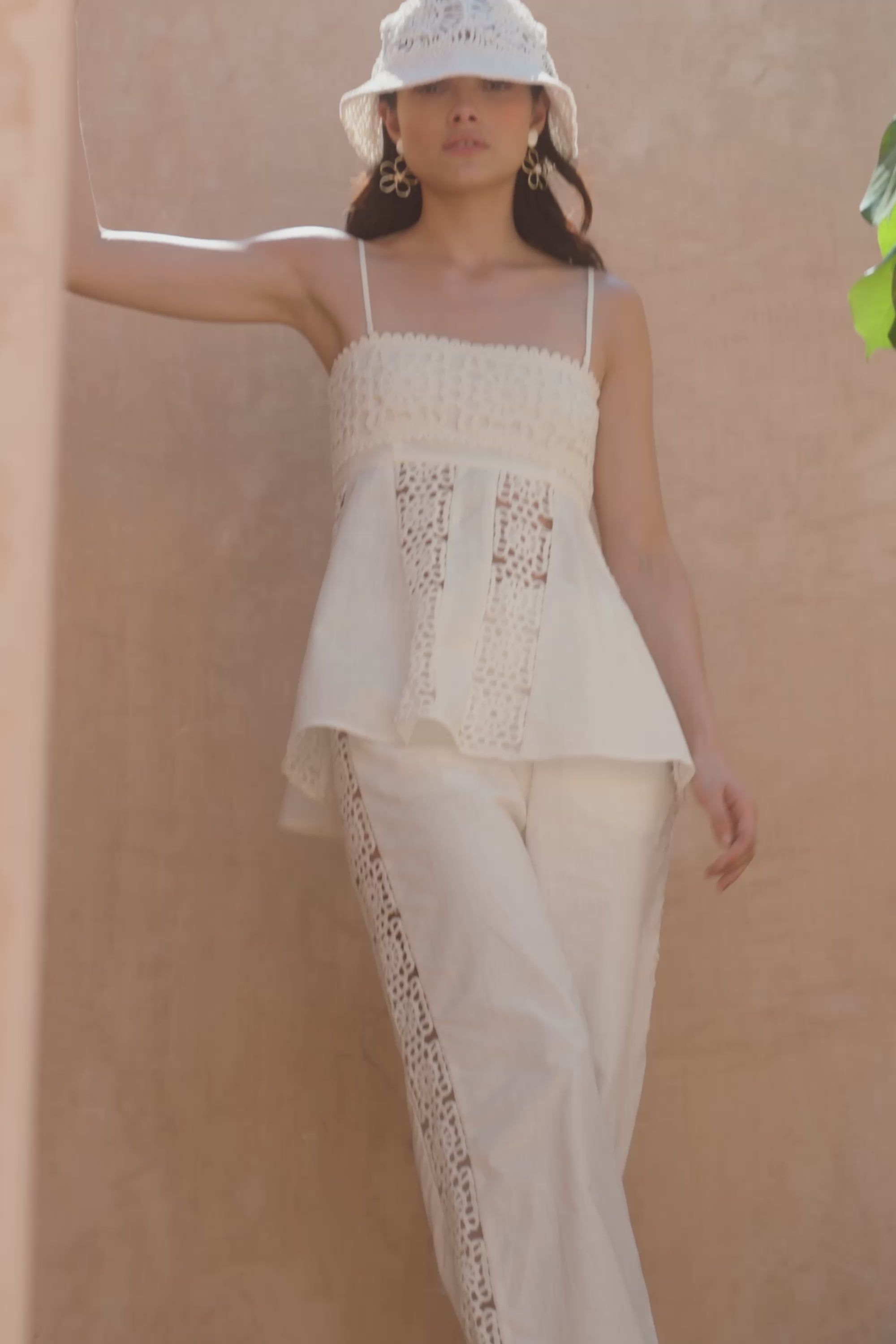 Catalina Pants - White