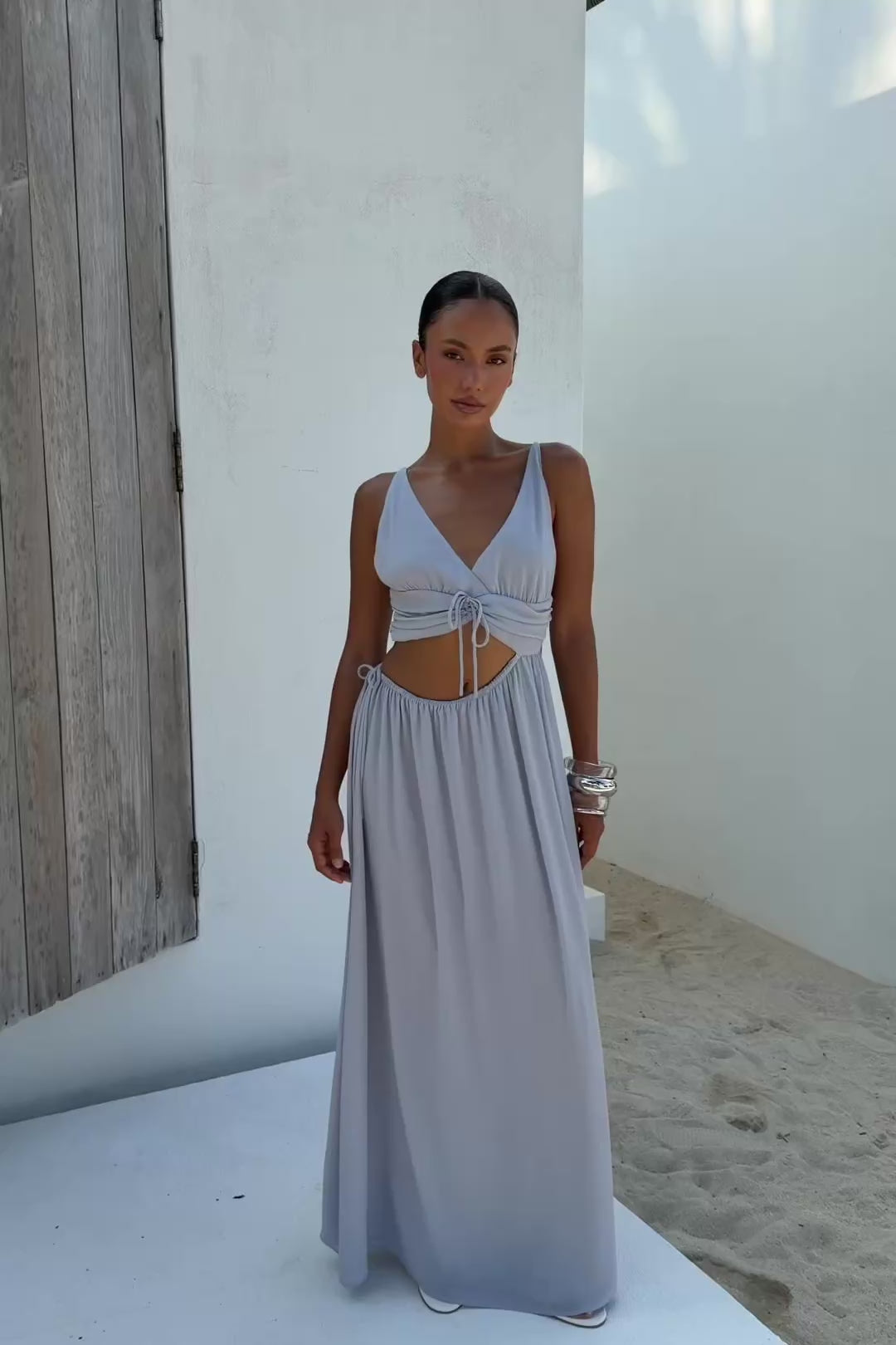 Lazuli Dress - Powder Blue