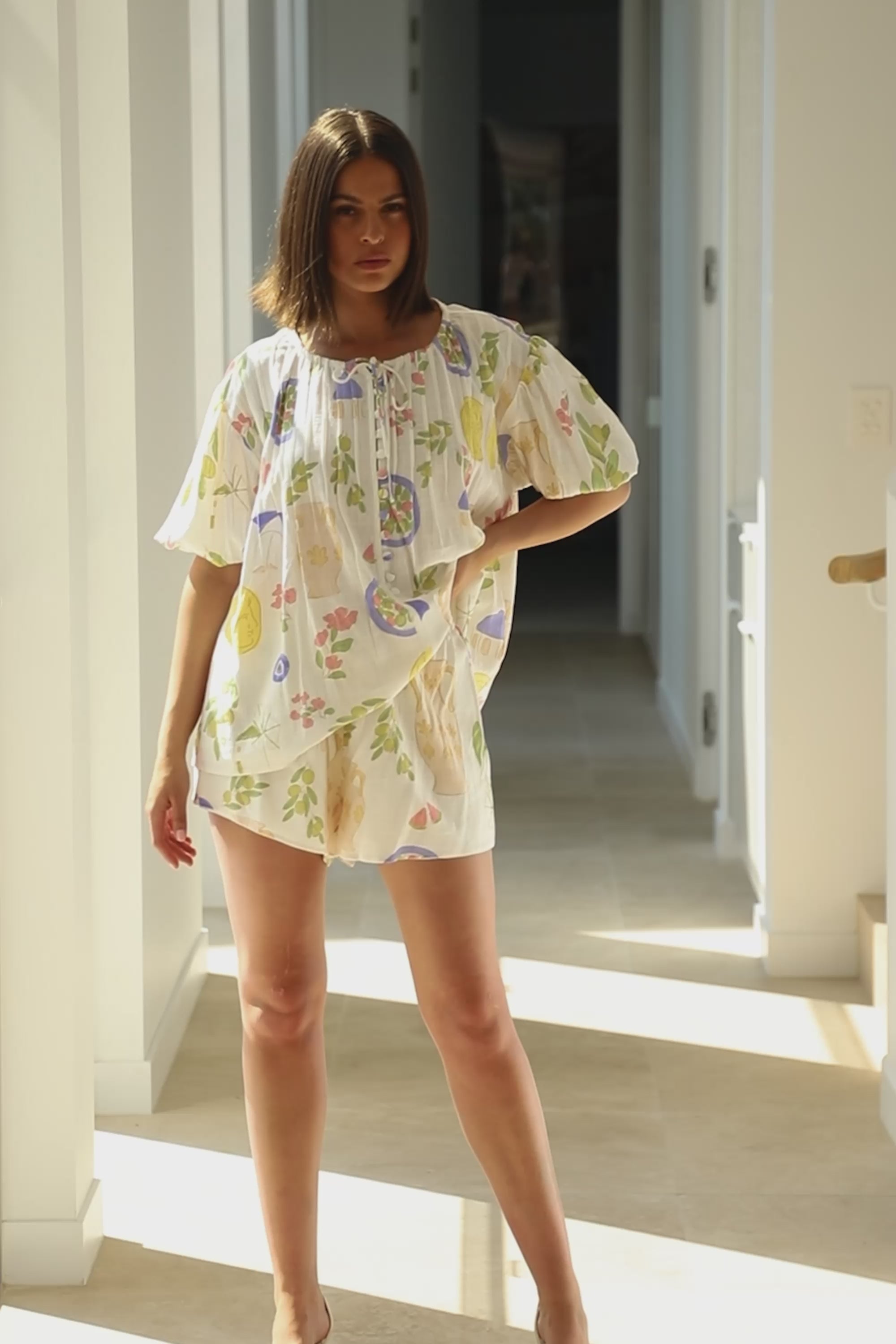 Leta Shorts - White