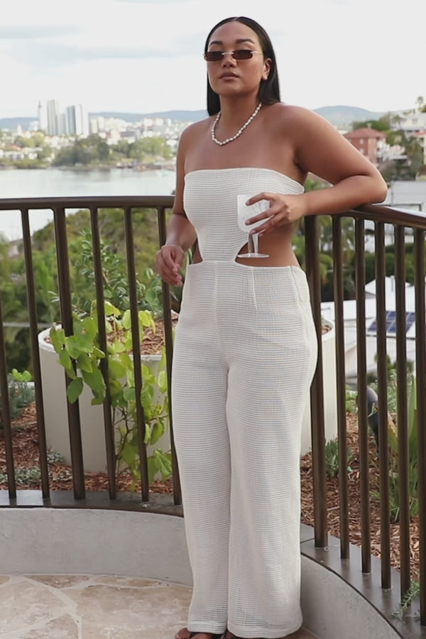 Amari Jumpsuit - White