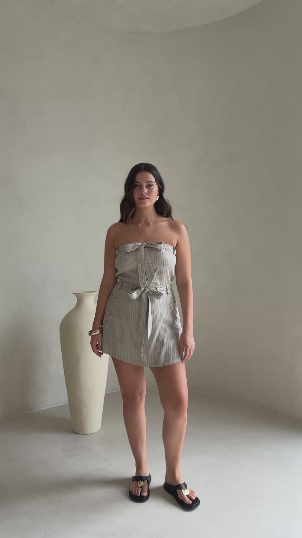 Tulia Dress - Stripe