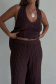 Video, Azari Pants - Brown