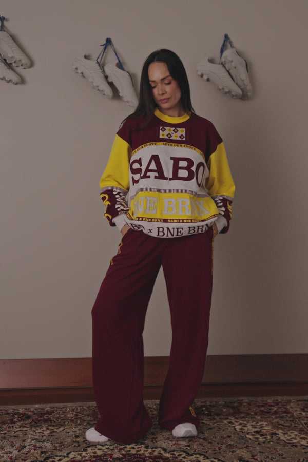 Goal Pants - Maroon SABO x BRNX