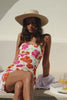 Strapless Aziza Mini Dress - Pink