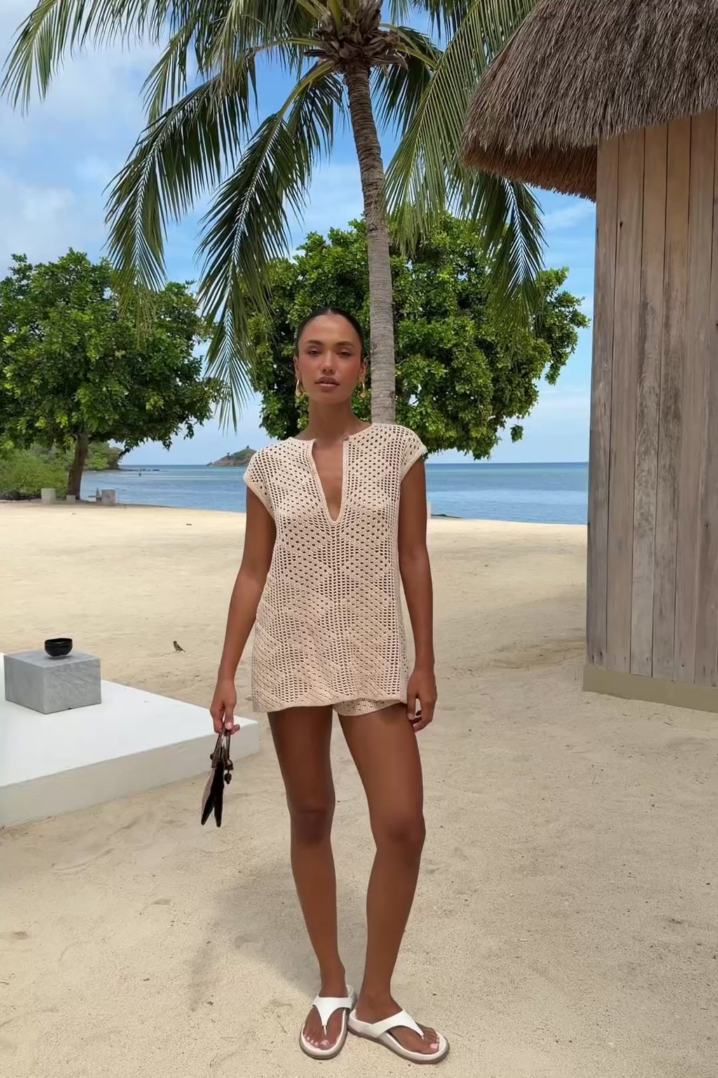 Davi Crochet Shorts
