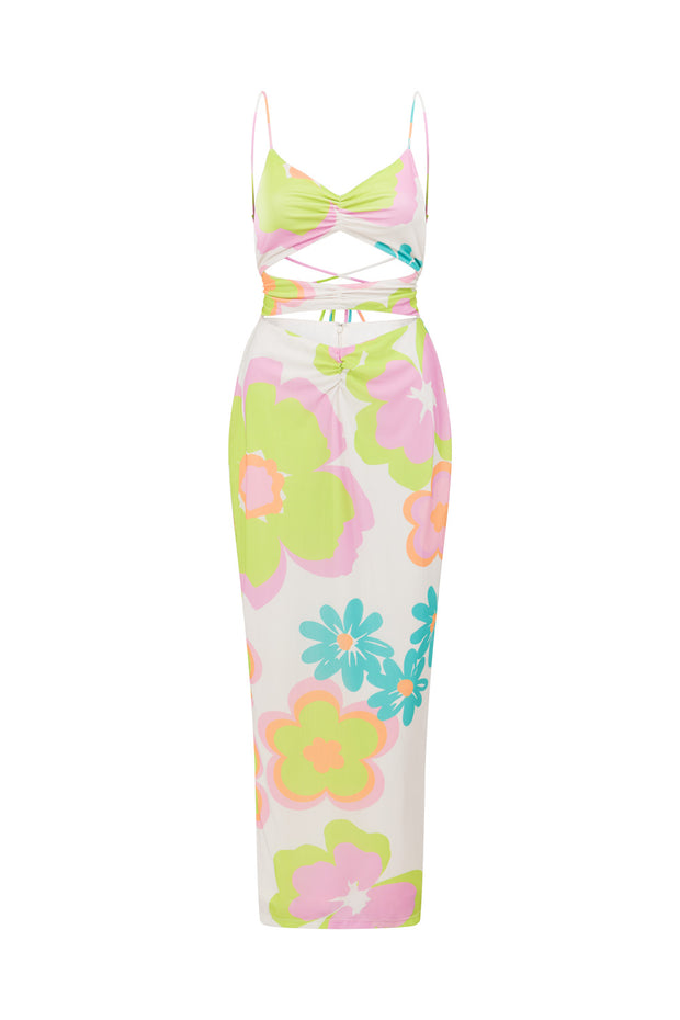 Cayli Cutout Dress - Bubblegum
