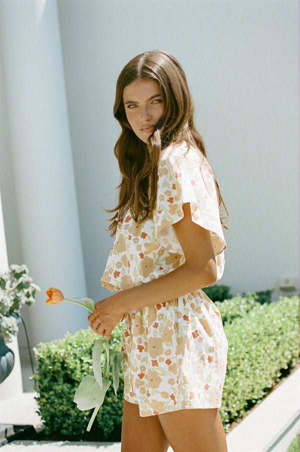 SAMPLE-Palmer Shorts - Floral