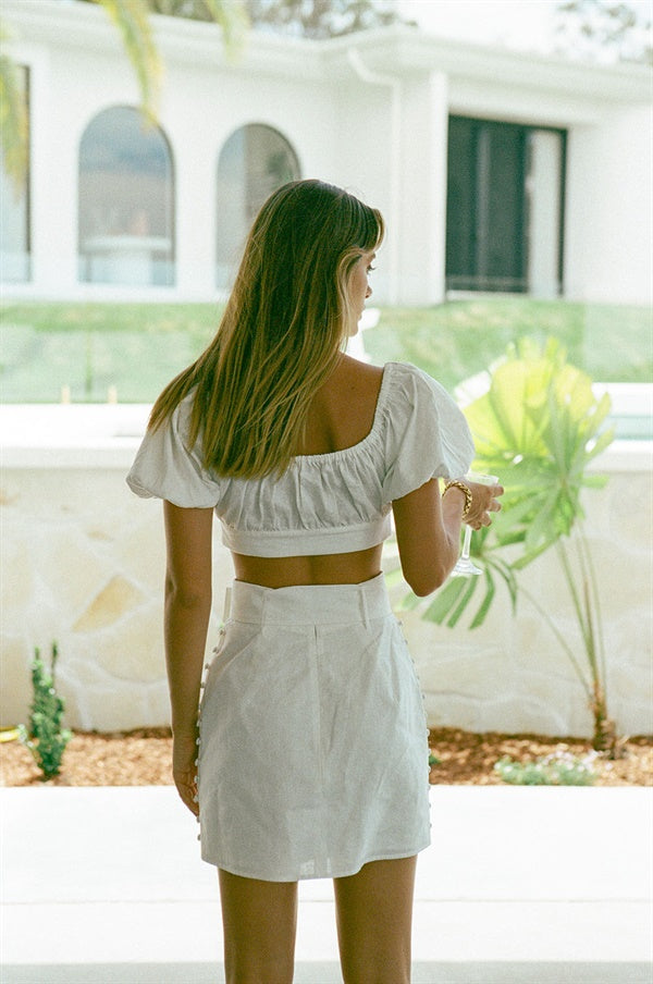 SAMPLE-Neviah Skirt - Linen