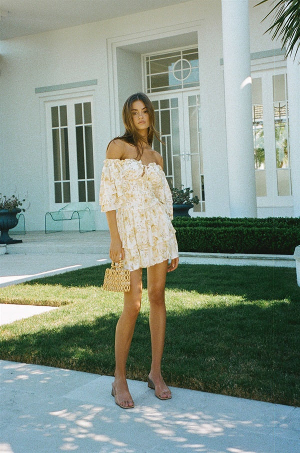 SAMPLE-Moko Off Shoulder Dress