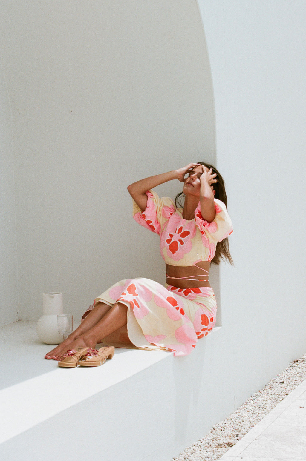 SAMPLE-Jaide Midi Skirt