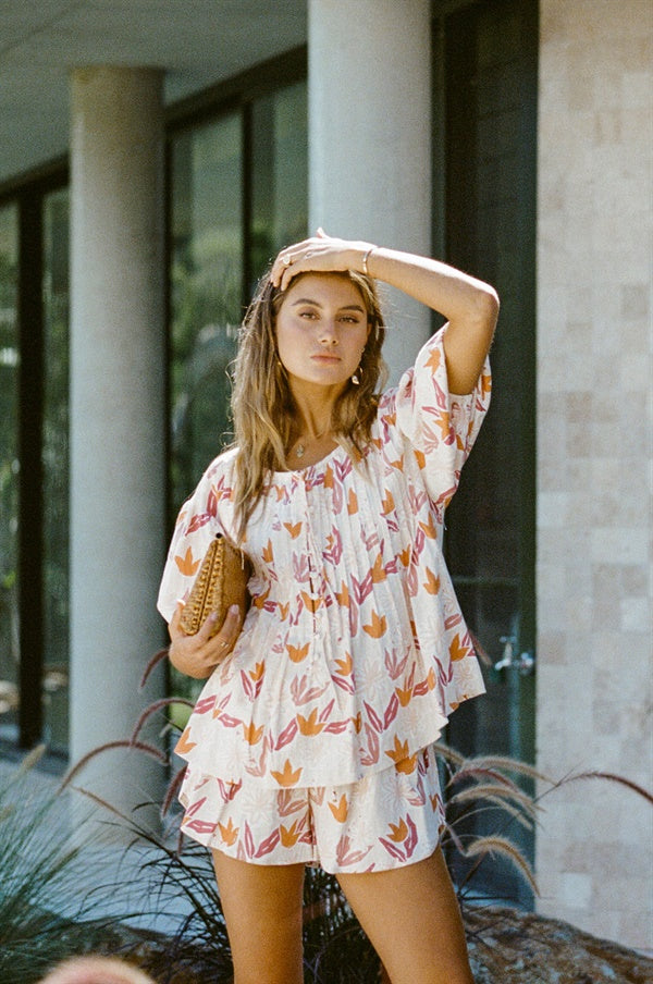 SAMPLE-Leta Top - Floral