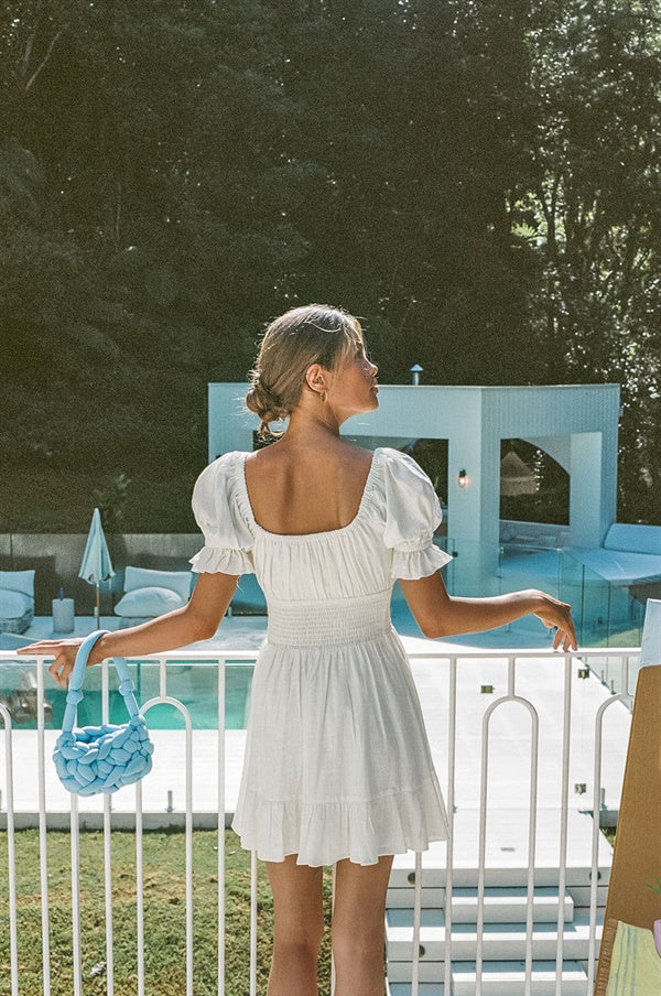 SAMPLE-Moxxi Dress - White