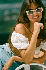 Adri Sunglasses - Cream