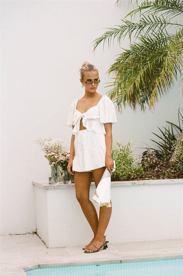 SAMPLE-Allura Top - White