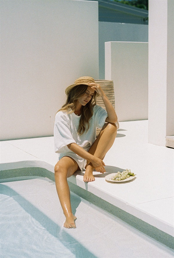 SAMPLE-Wanderer Tee - Cloud