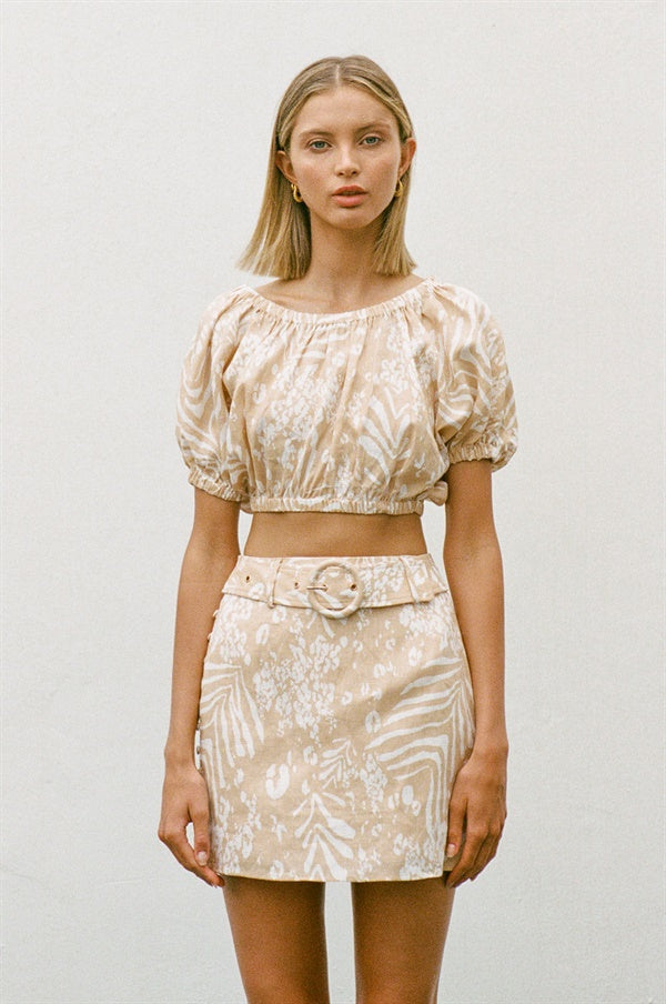 SAMPLE-Sakura Linen Top