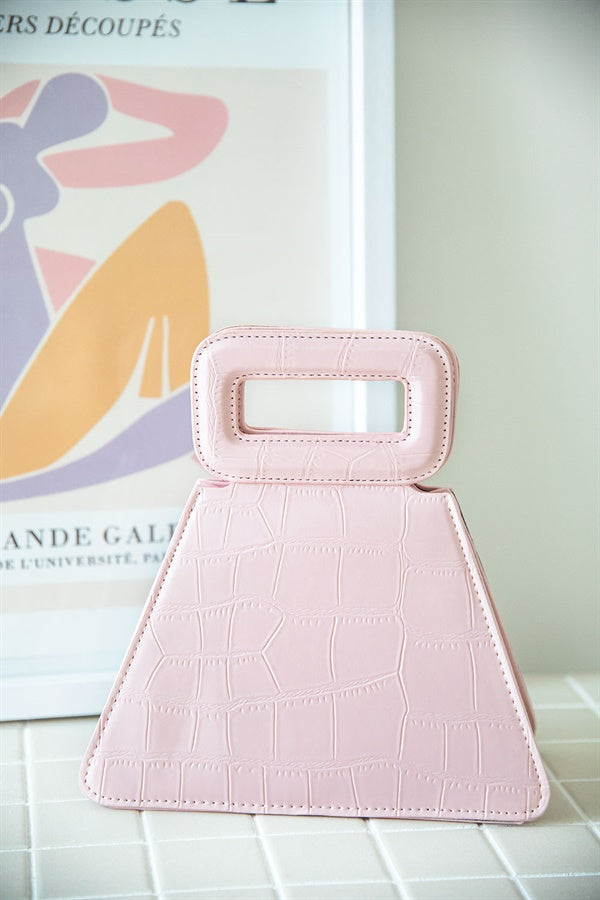 SAMPLE-Rico Handle Bag - Blush