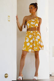 Rome Dress - Yellow Paraiso