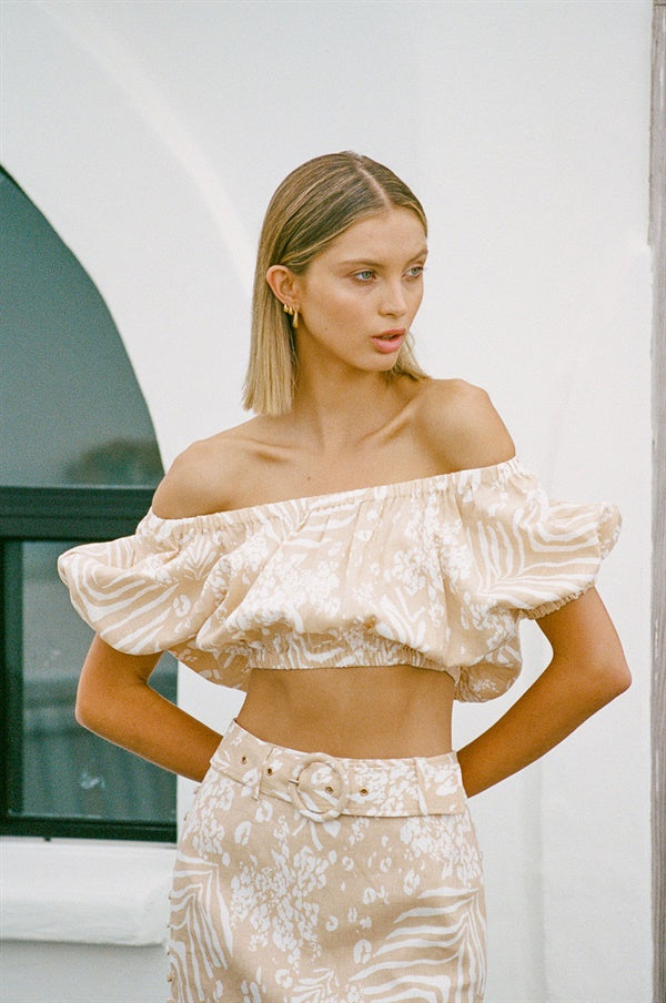 SAMPLE-Sakura Linen Top
