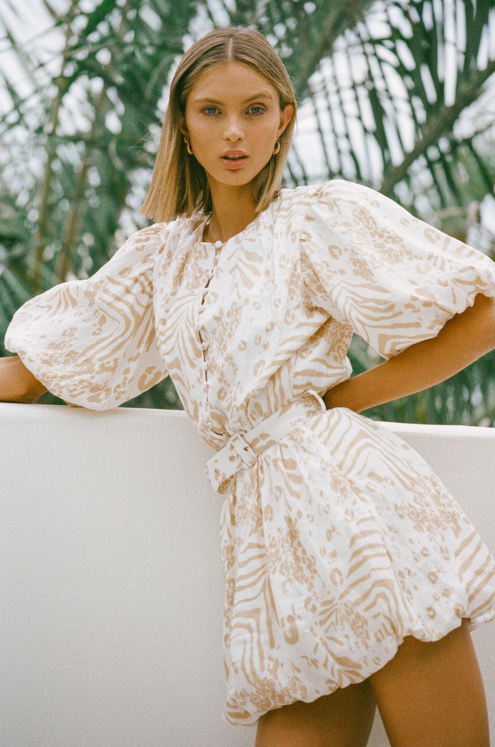 SAMPLE-Aura Linen Dress