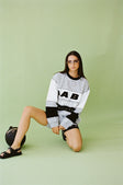 Roulet Vintage Oversized Sweater - Grey