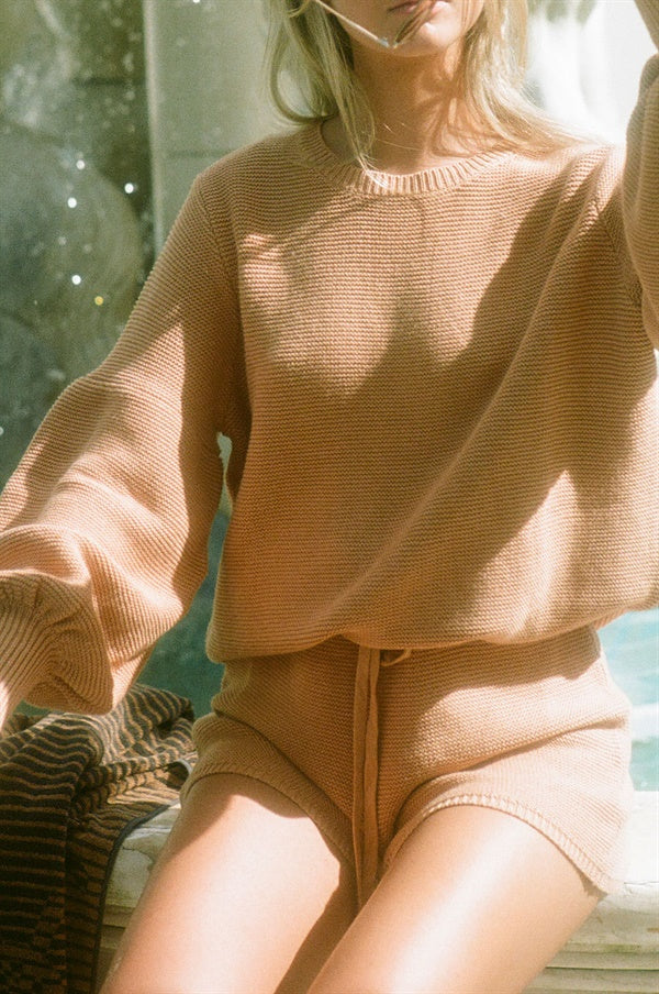 Toffee Knit Top
