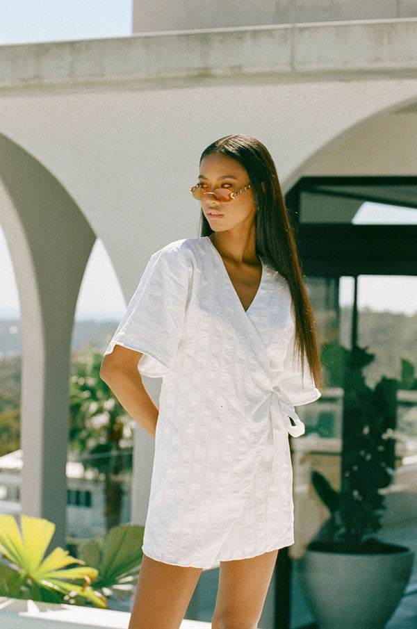 SAMPLE-Presley Wrap Dress