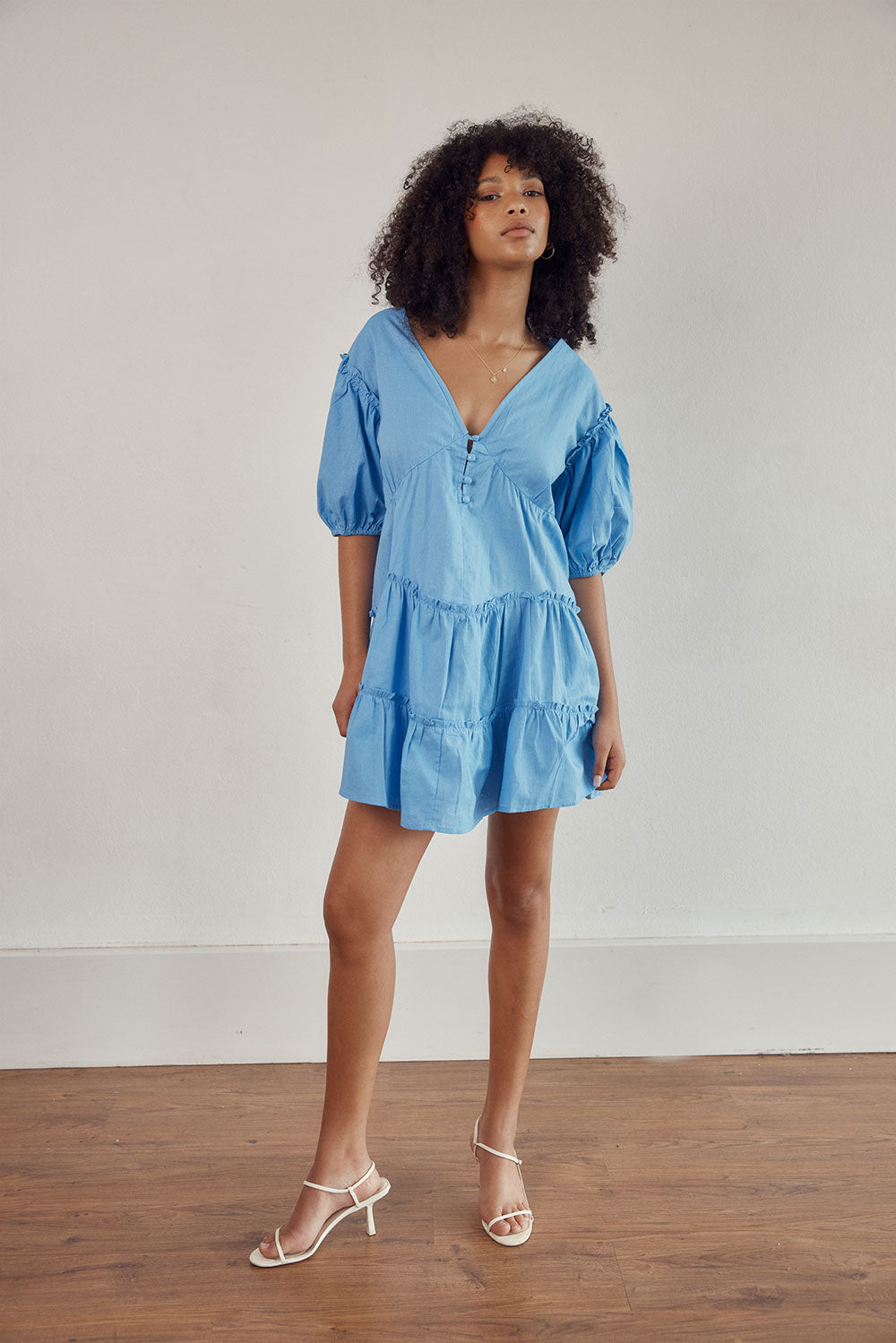 SAMPLE-Tarelle Dress - Sky Blue
