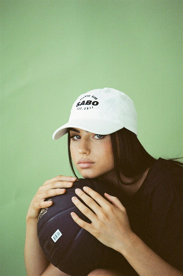 SAMPLE-Sabo Athletic Cap - White