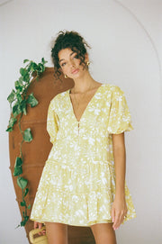 Tarelle Dress - Yellow