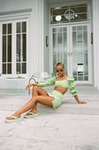 SAMPLE-Jade Skirt - Green