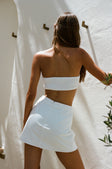 Estabar Split Skort - White