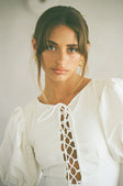 SAMPLE-Alma Dress - White