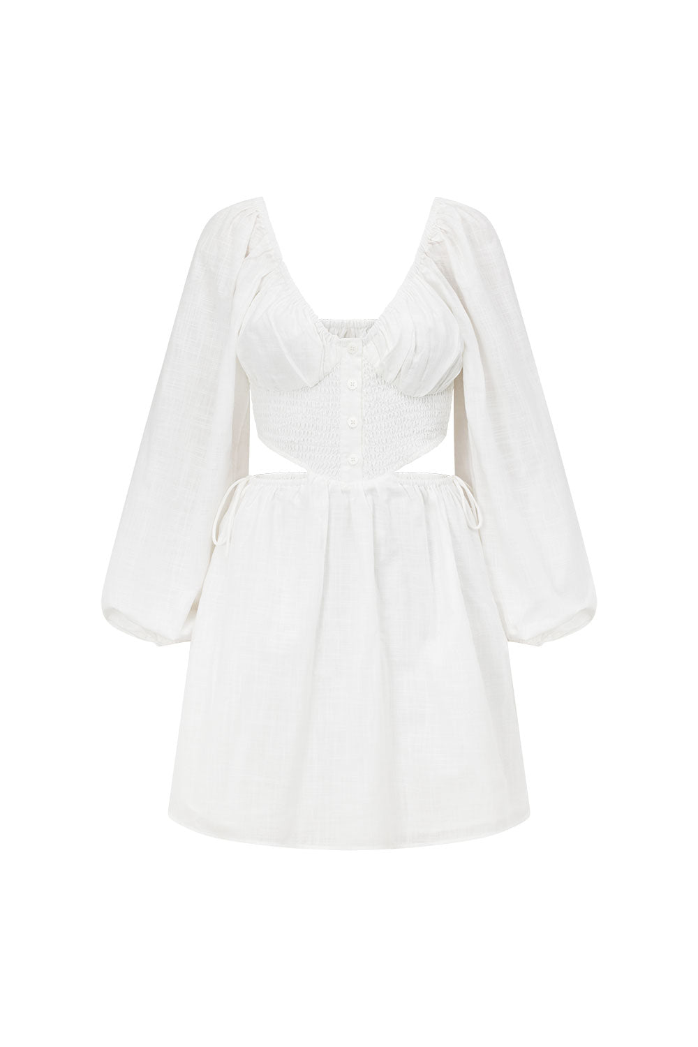 SAMPLE-Harvie Shirred Dress