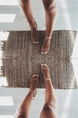 SAMPLE-Strappy Eva Heels - Tan